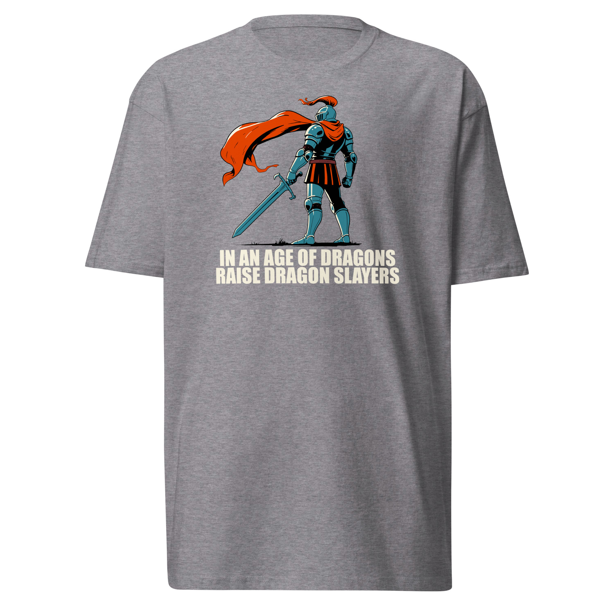 Dragon Slayers T-Shirt / Carbon Grey / M