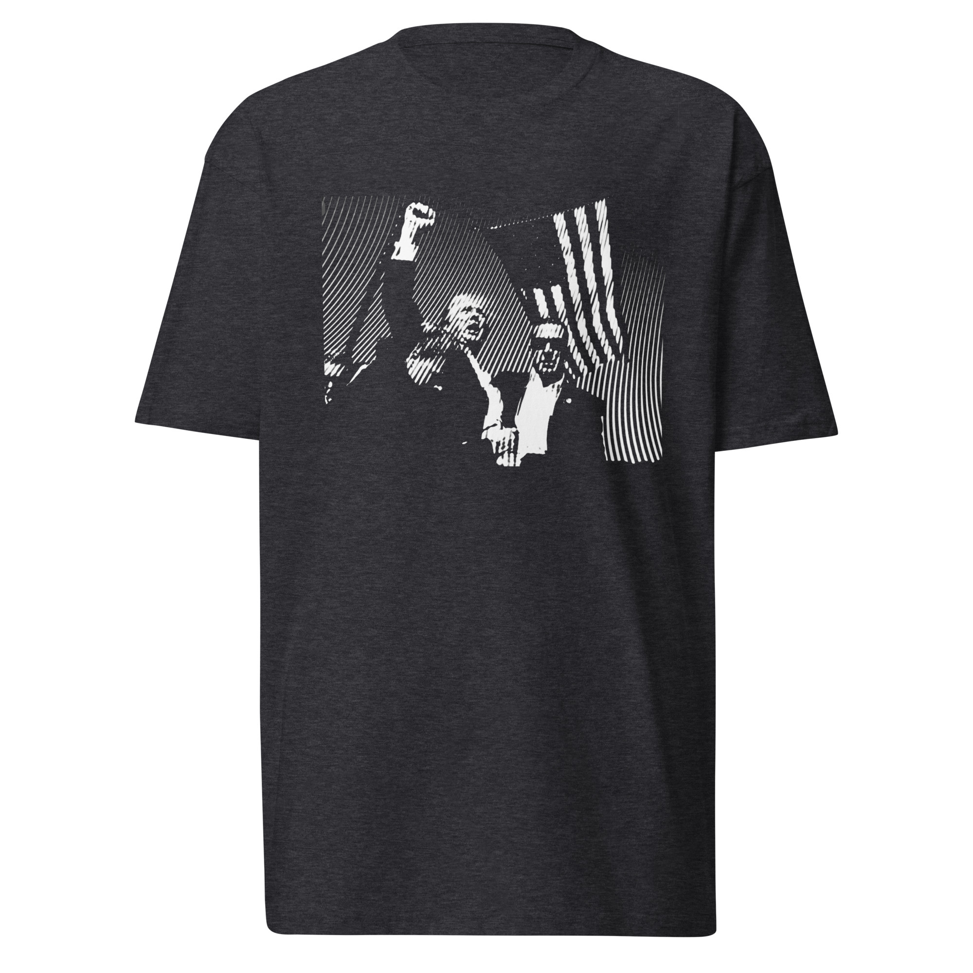 Fight For Freedom T-Shirt / Charcoal Heather / XL