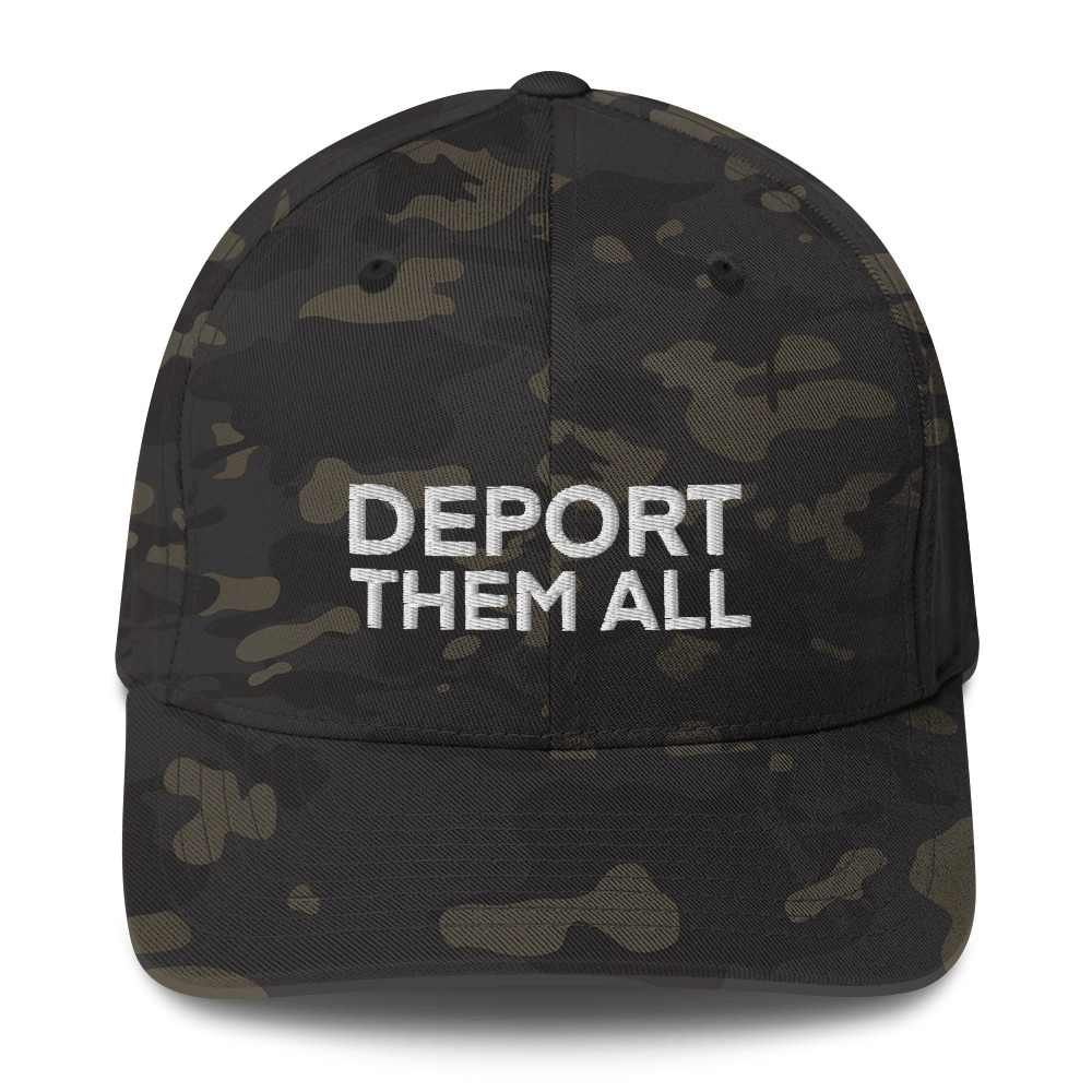 Deport Them All Hat / Multicam Black / L/XL