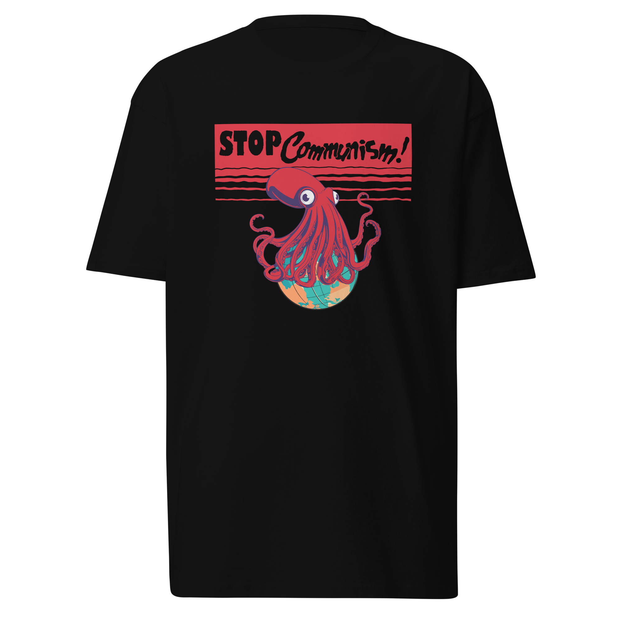 Stop Communism T-Shirt / Black / L