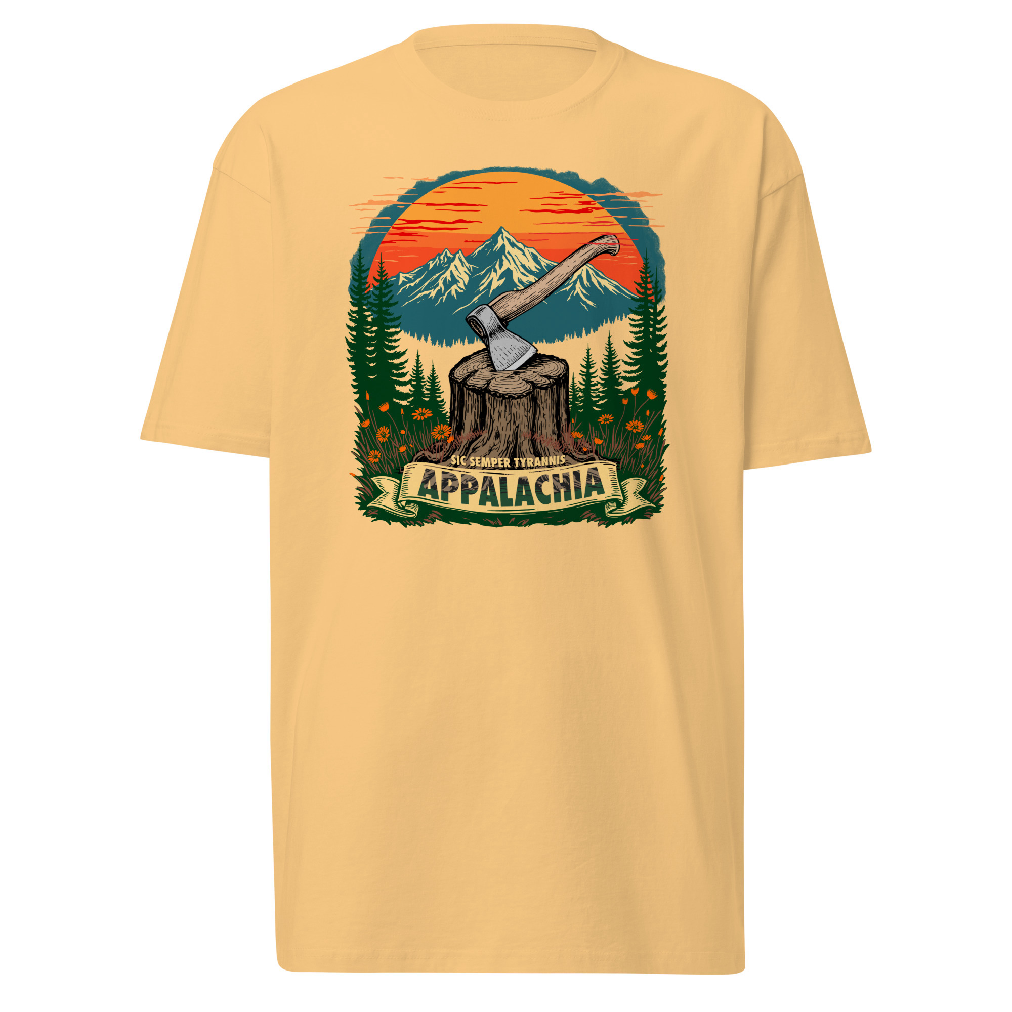 Appalachia T-Shirt / Vintage Gold / S