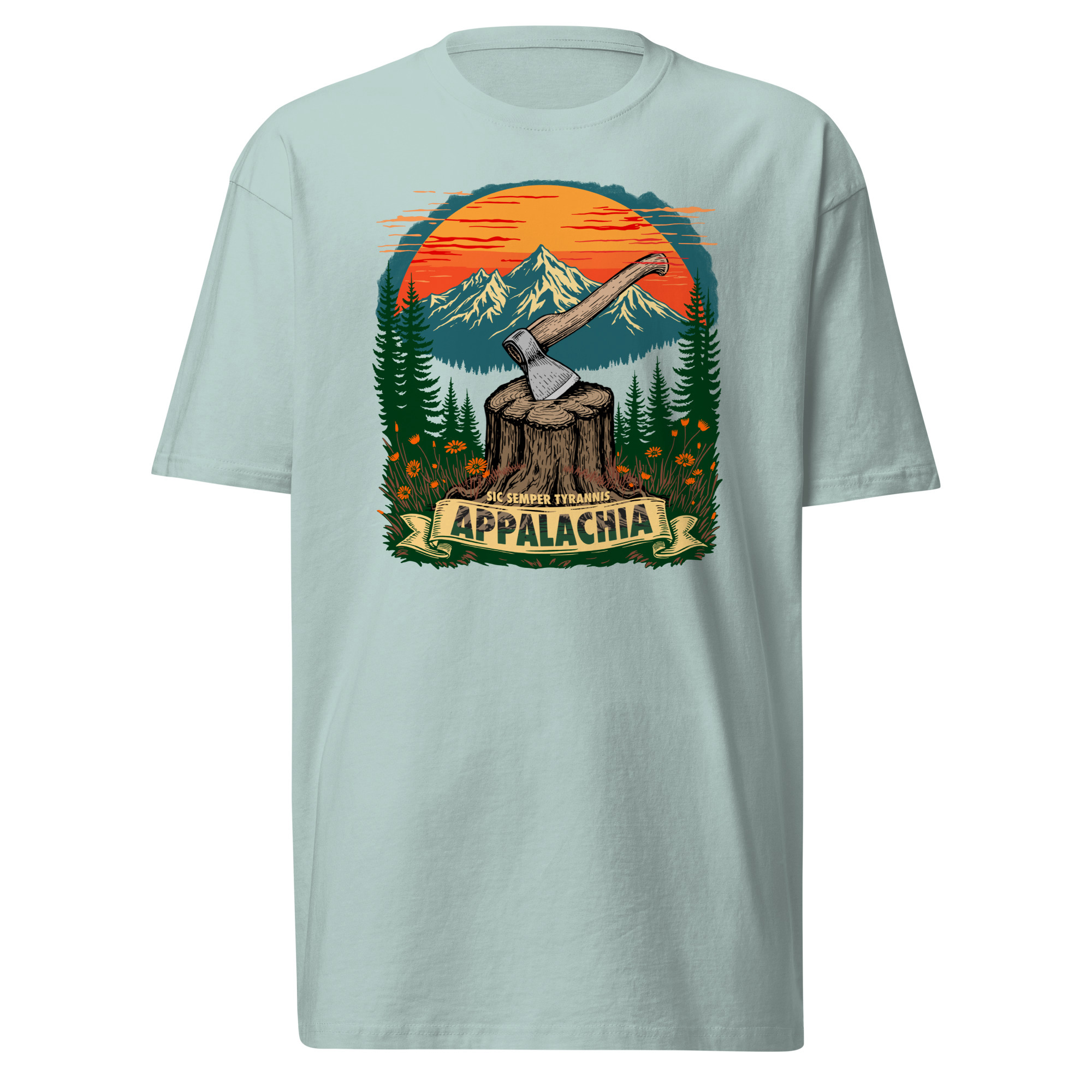 Appalachia T-Shirt / Agave / L