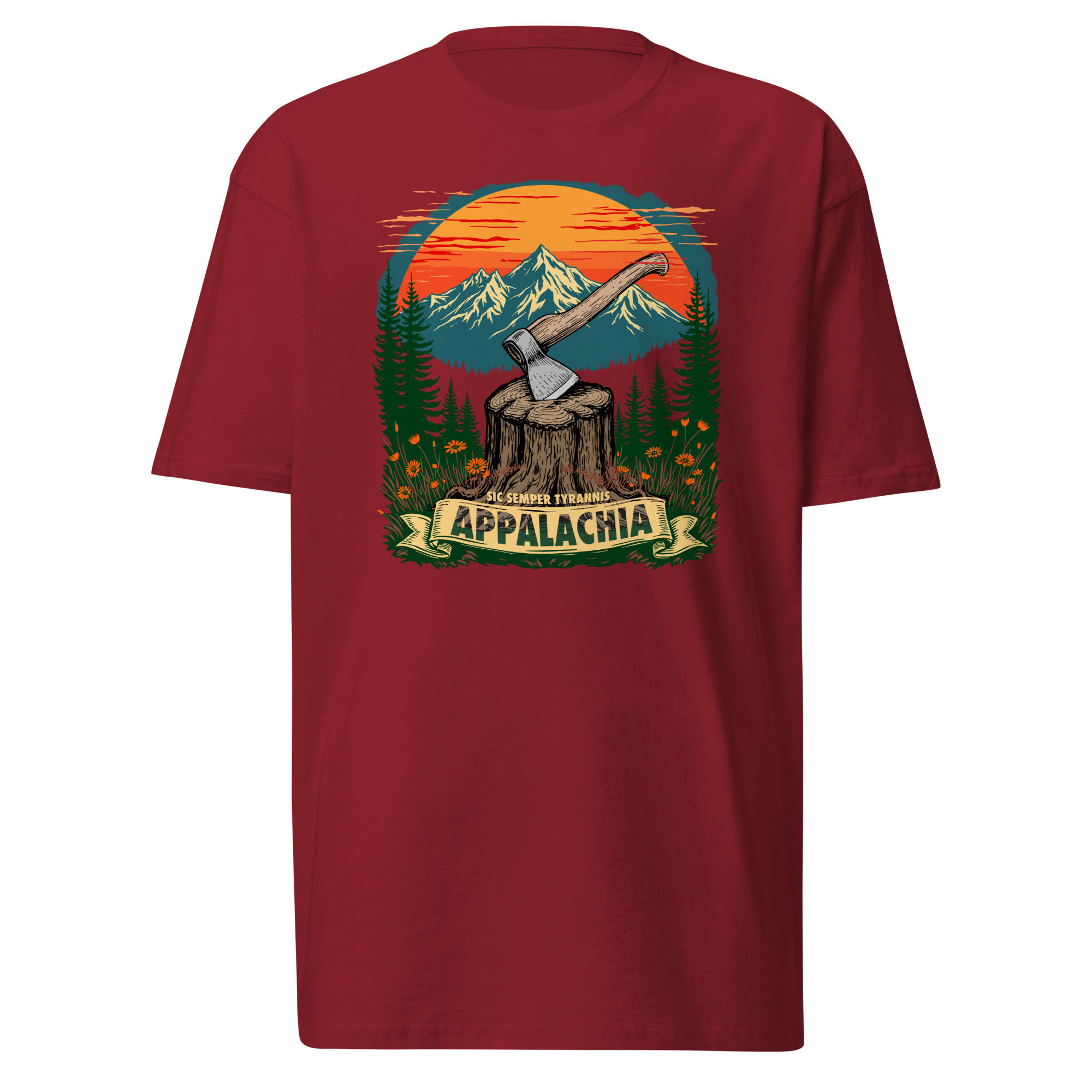 Appalachia T-Shirt / Brick Red / XL