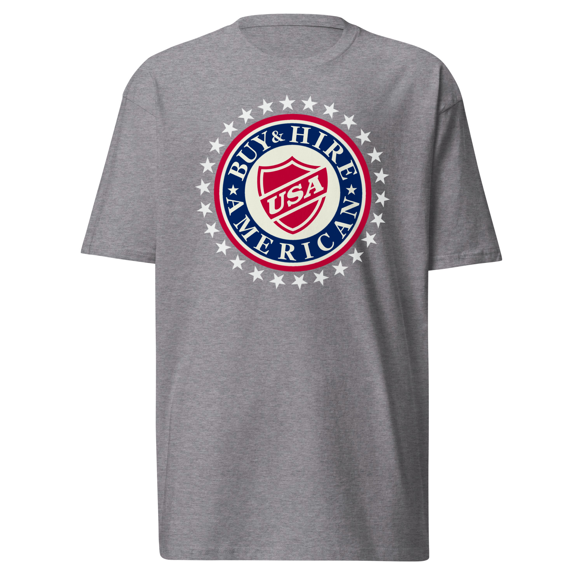 Buy & Hire American T-Shirt / Carbon Grey / S