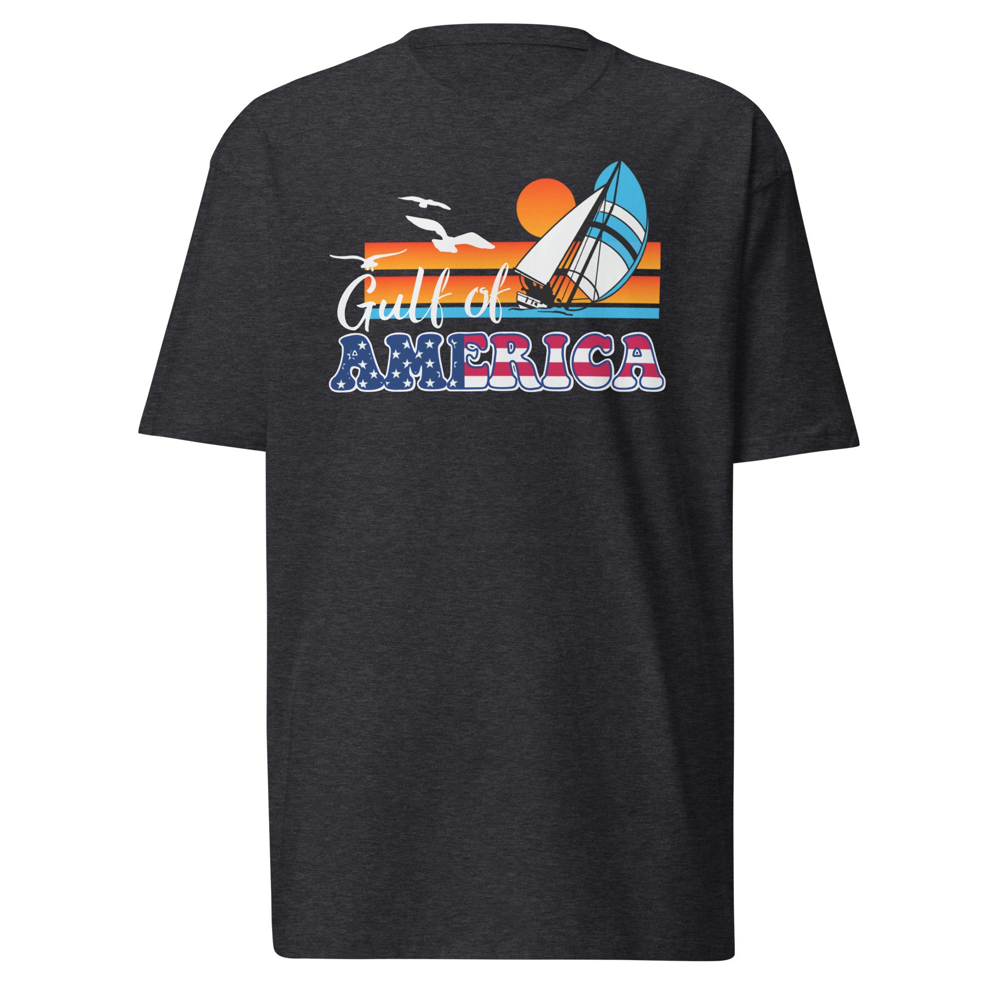 Gulf of America T-Shirt / Charcoal Heather / S