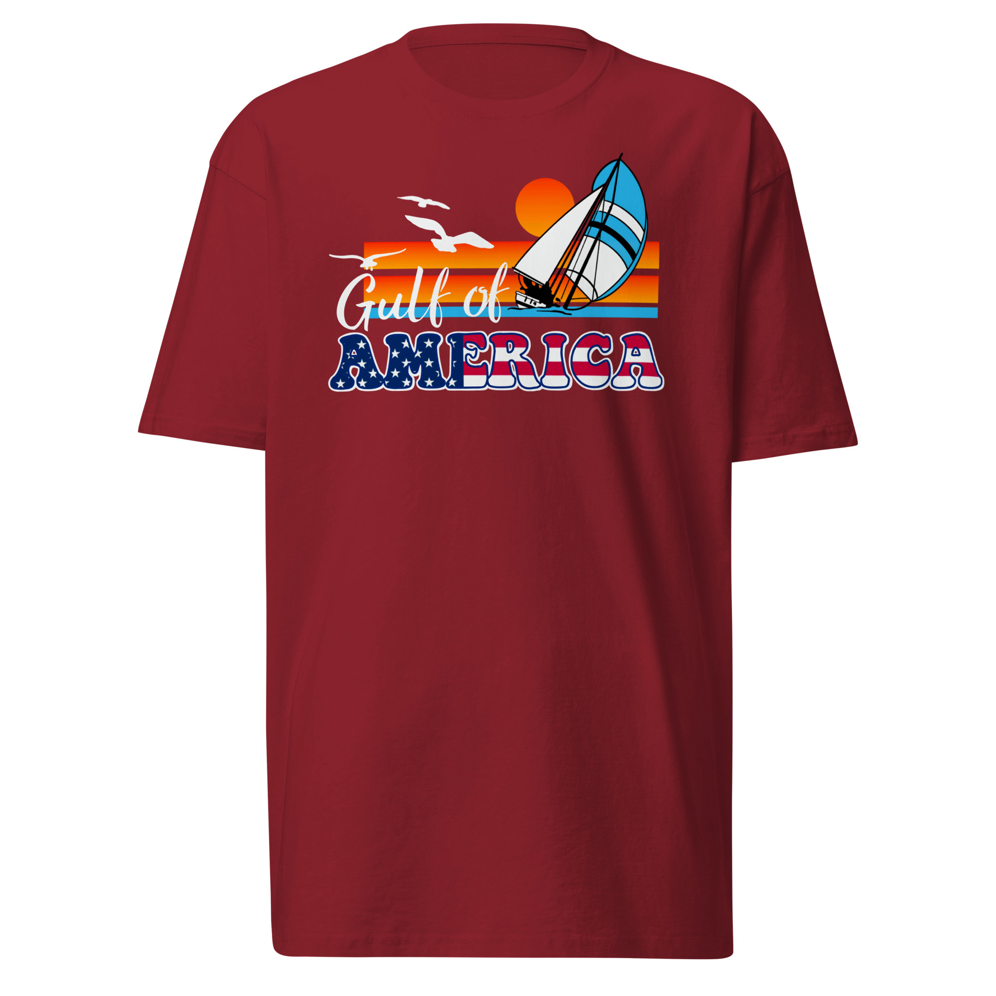 Gulf of America T-Shirt / Brick Red / S