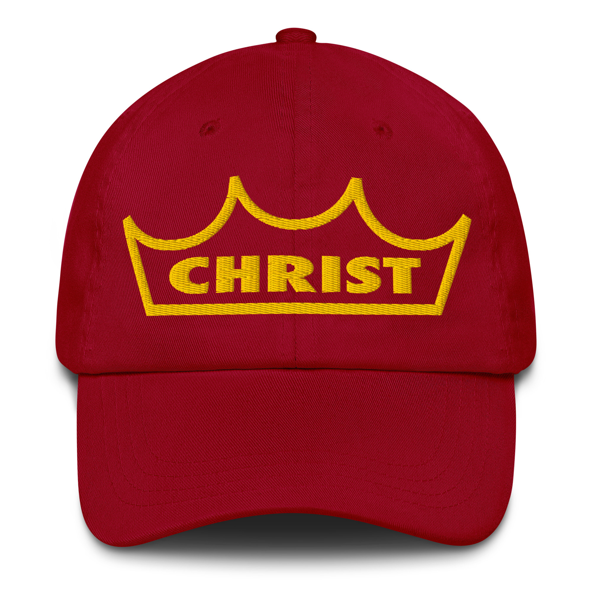 Christ Crown Hat / Cranberry