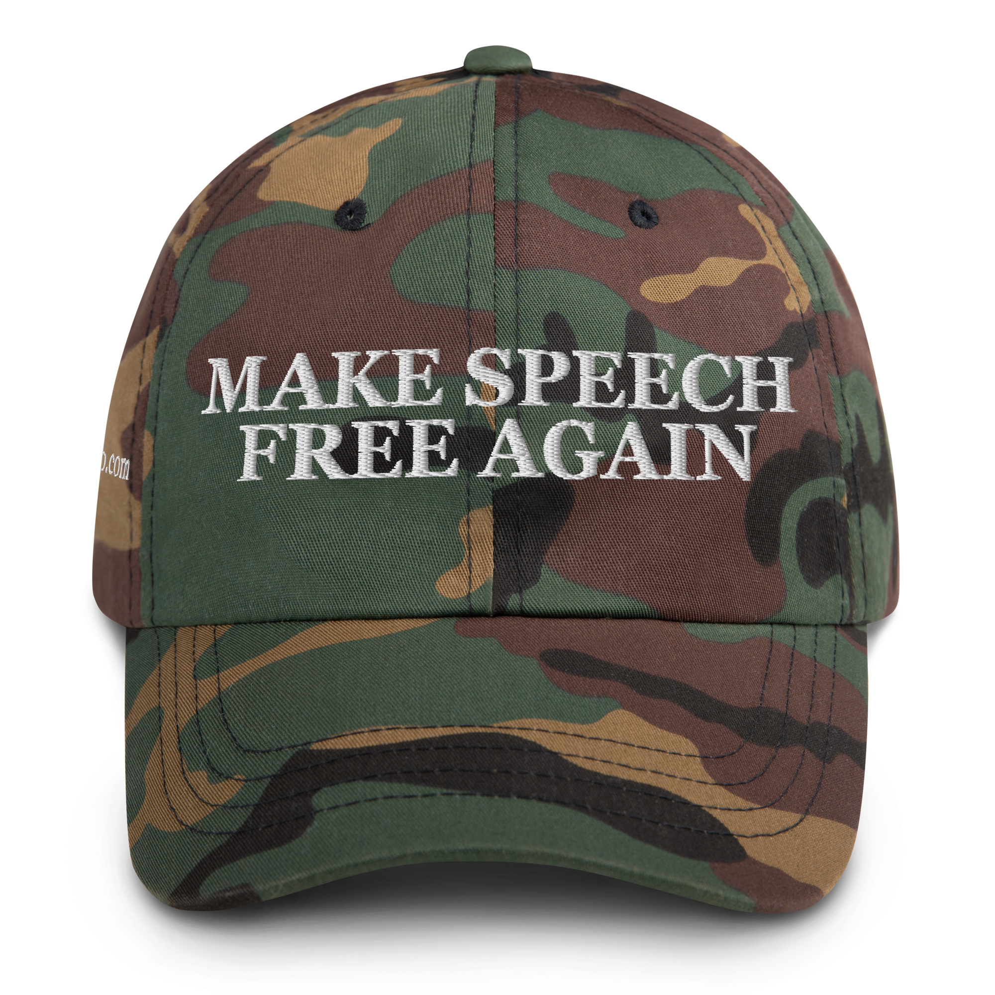 Make Speech Free Again Hat (+1 Yr. PRO) / Green Camo