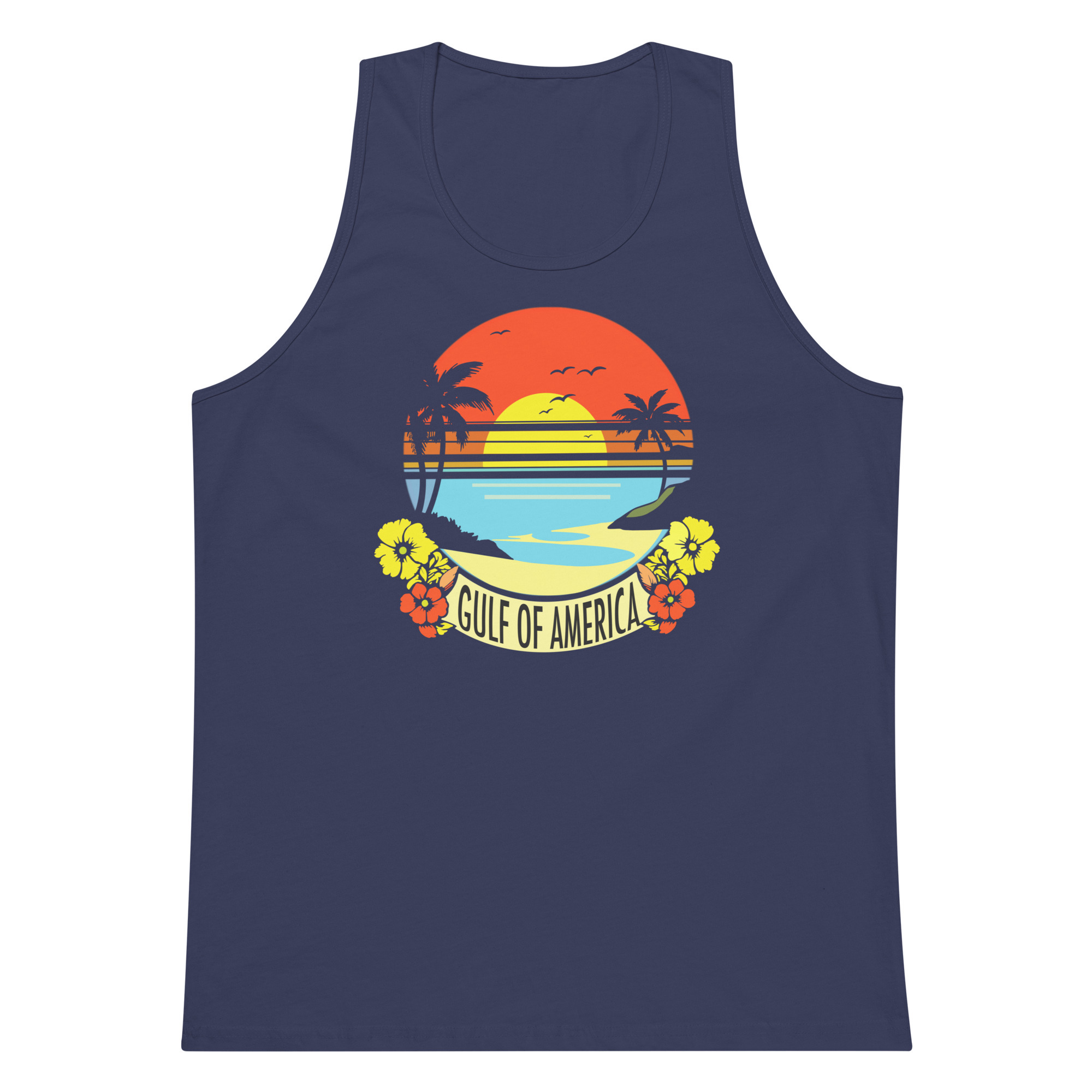 Gulf of America Tank Top / Harbor Blue / M