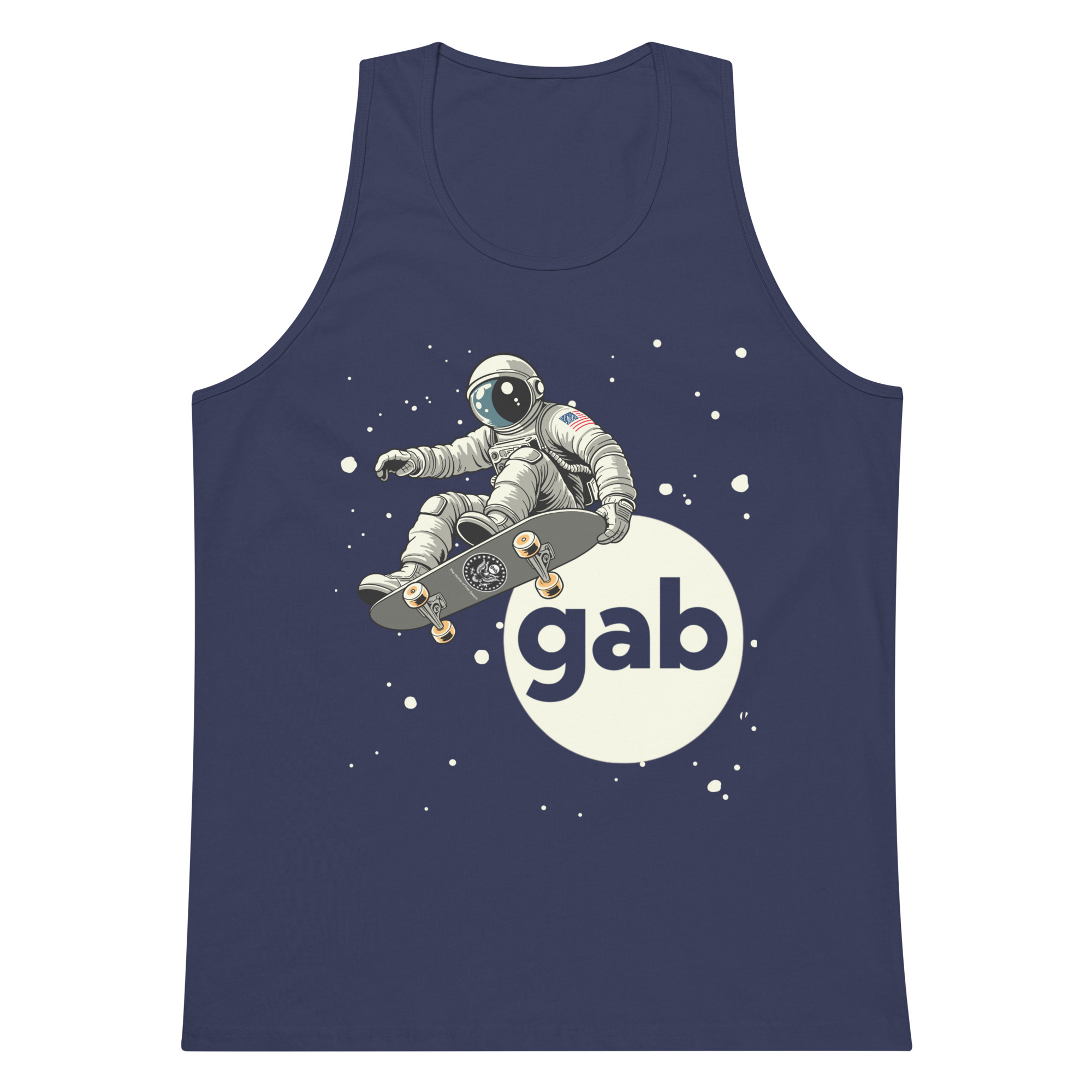 Gab Astronaut Tank Top / Harbor Blue / L
