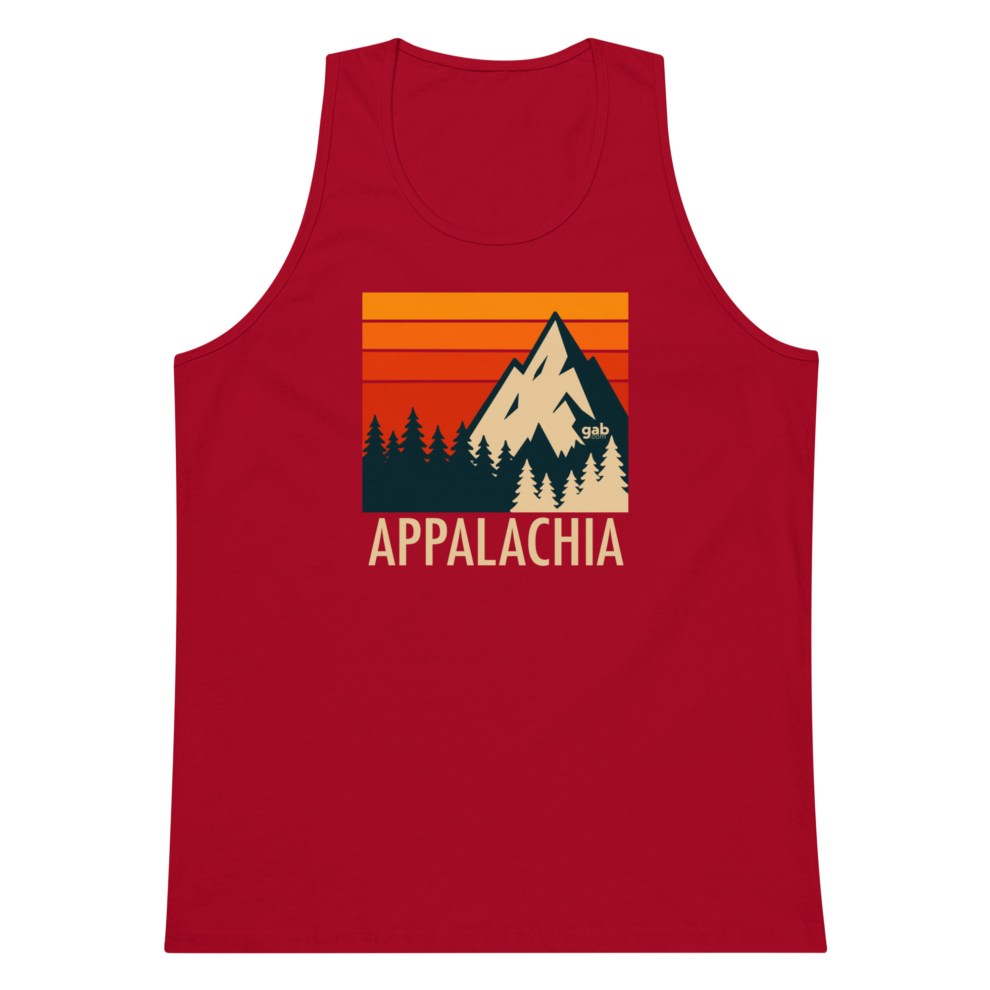 Appalachia Tank Top / Red / M