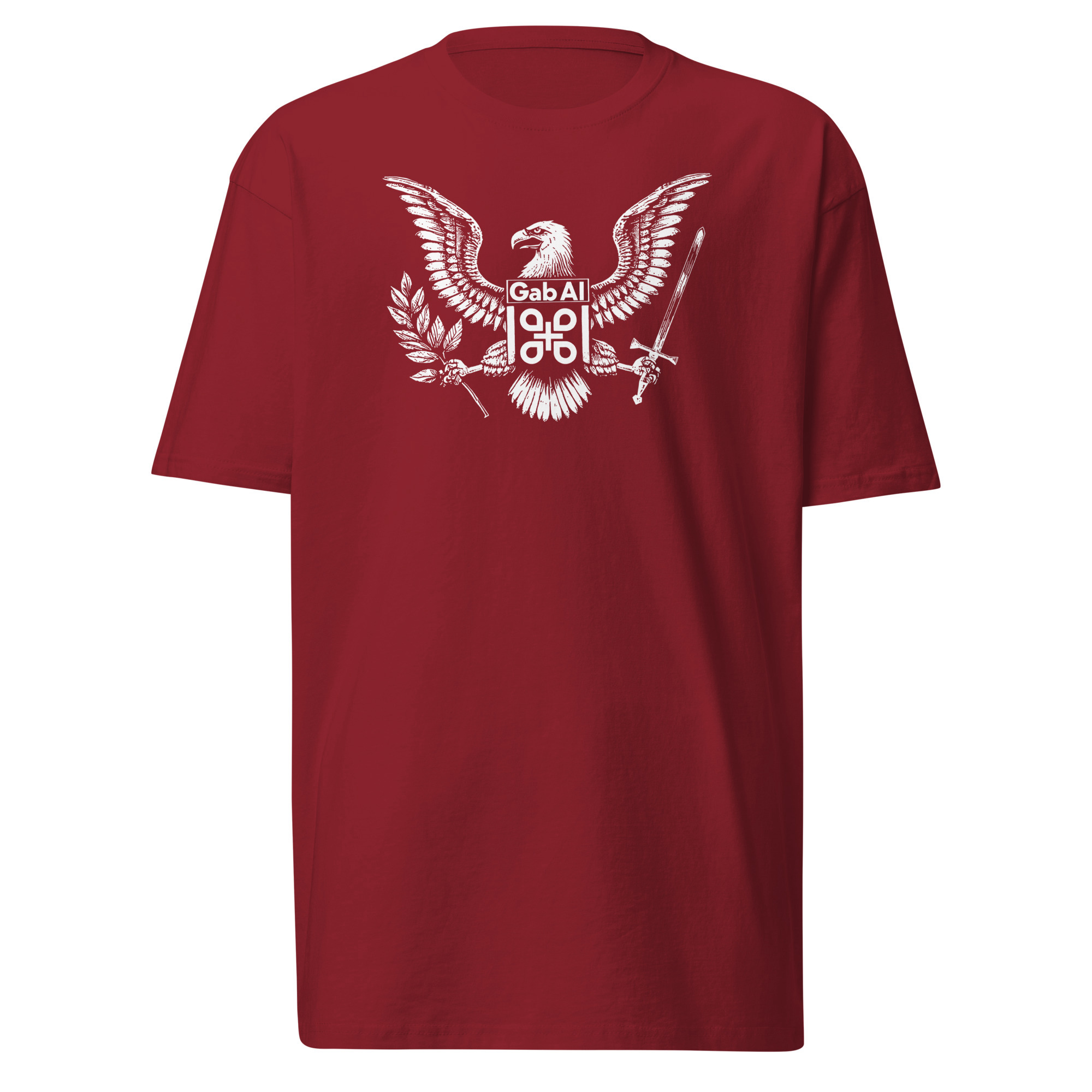 Gab A.I. T-Shirt / Brick Red / L