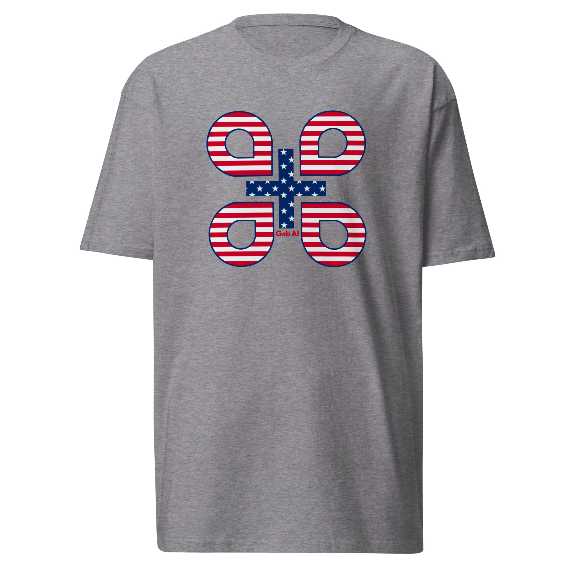 American AI T-Shirt / Carbon Grey / S