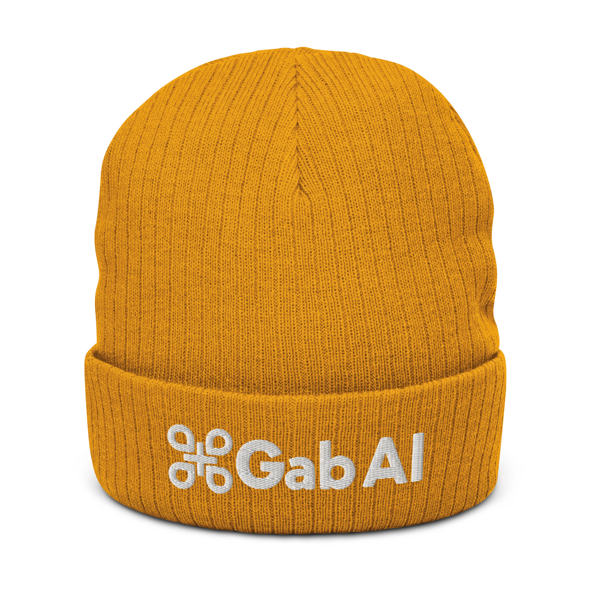 Gab AI Beanie / Mustard