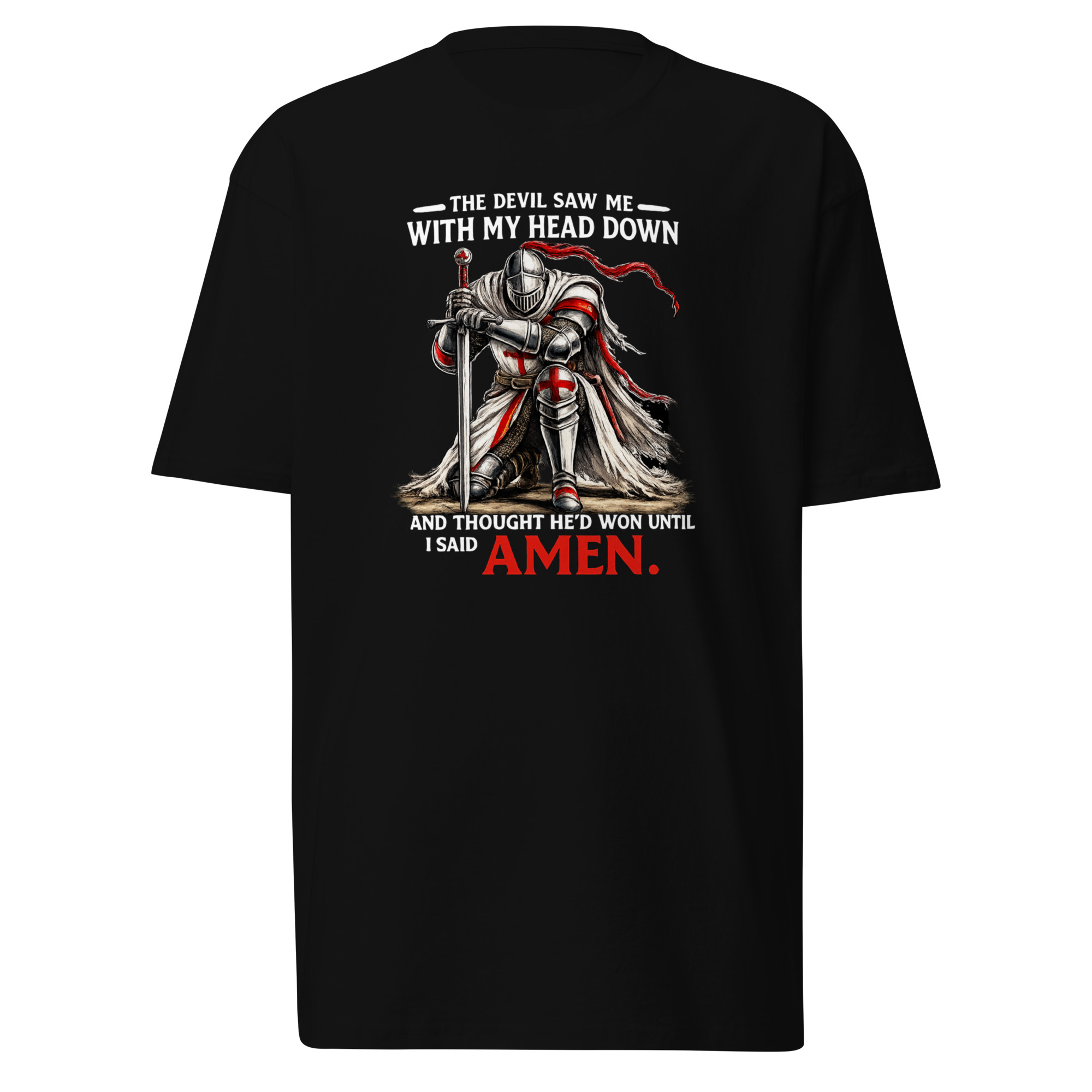 Amen T-Shirt / Black / M